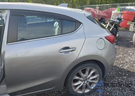 2014 Mazda 3 Grand Touring z USA, uszkodzony, nr VIN JM1BM1M34E1183458